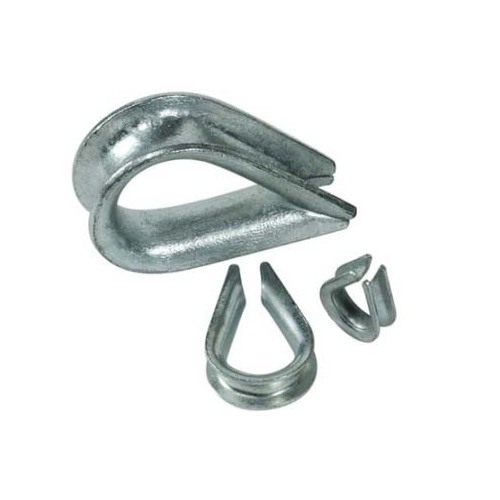 Austlift Wire Rope Thimble Commercial Zinc Plated 4mm - 302004