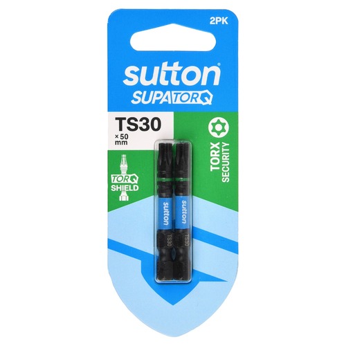 Sutton S214H02B30 TS30 x 50mm Torx-S Screwdriver Bit S214 Supatorq (2 Pack)