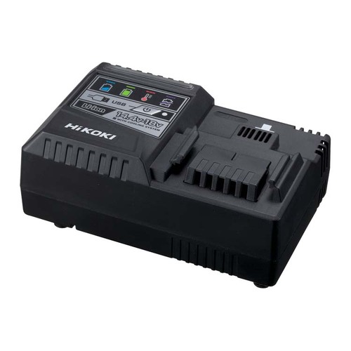 HiKOKI UC18YSL3(H0Z) 14.4 - 18V Li-ion Rapid Cooling Charger With USB Port