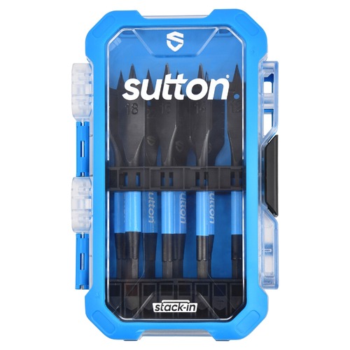 Sutton D501S08B Stack-In Spade Bit Set 12-32mm, 8 Pcs