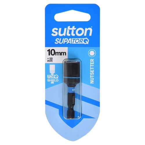 Sutton S230H01BH 10 x 50mm Magnetic Nutsetter Bit S230 Supatorq