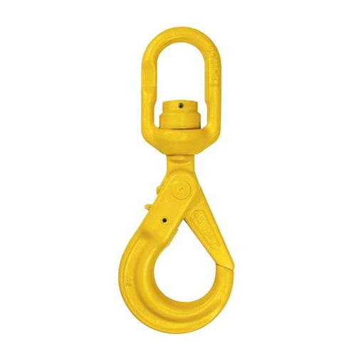 Austlift G80 Self Locking Hook Swivel W/ Ball Bearing LS Type 6mm - 102406