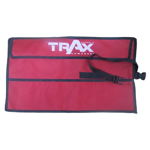 Trax ARX-TR101R 10 Pocket Red Empty Canvass Tool Roll Up