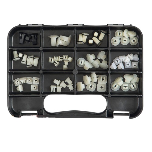 GJ Works Plastic Screw Grommet Kit, 70 Pieces - GKA70