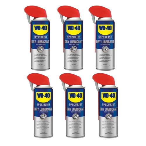 Pack of 6 - WD-40 Specialist Dry Lubricant 150g