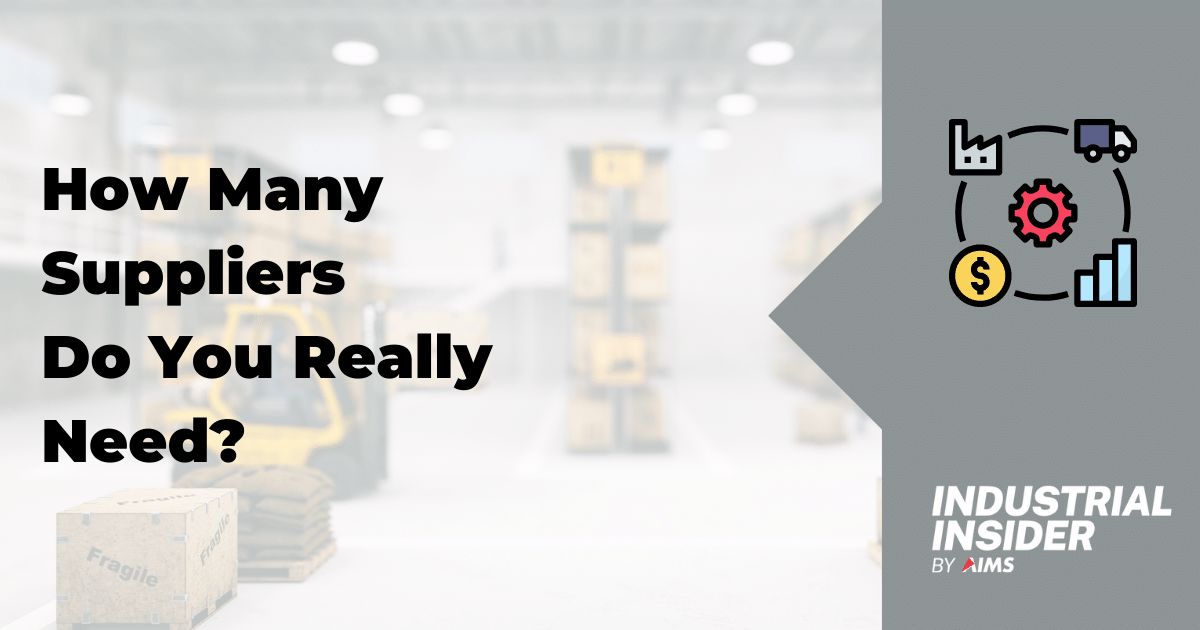 How Many Suppliers Do You Really Need?