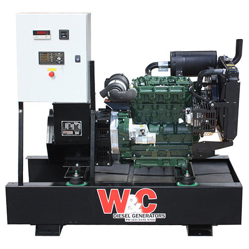 Lister Petter 13.5kVA diesel generator - Welling & Crossley
