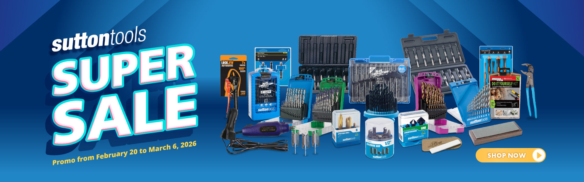 Sutton Tools Super Sale
