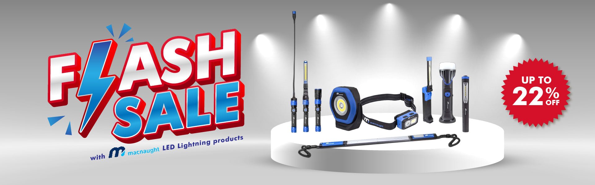 Macnaught Flash Sale LED Lightning - AIMS Industrial Supplies