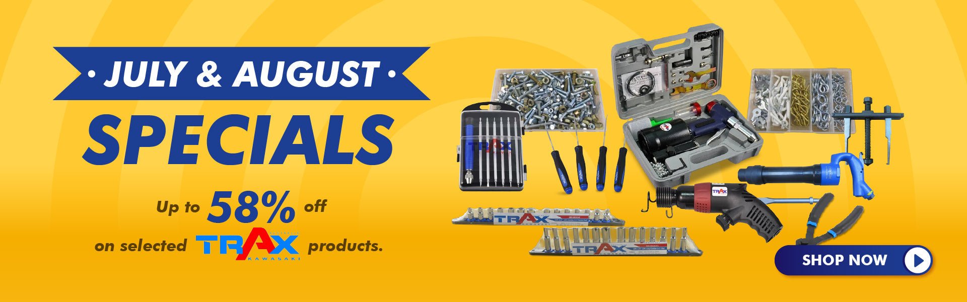 Trax Promo July-August 2026 - AIMS Industrial Supplies