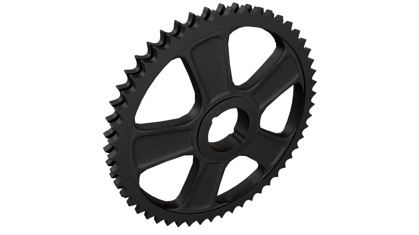 06B-2-95 Tooth BS Taper Lock Sprocket Cast Iron 3/8" Pitch Duplex (1610)