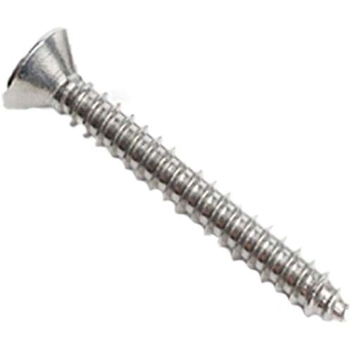 #10-16 x 1-1/4" Countersunk Phillips Self Tapper Screw Zinc  - Box of 1000