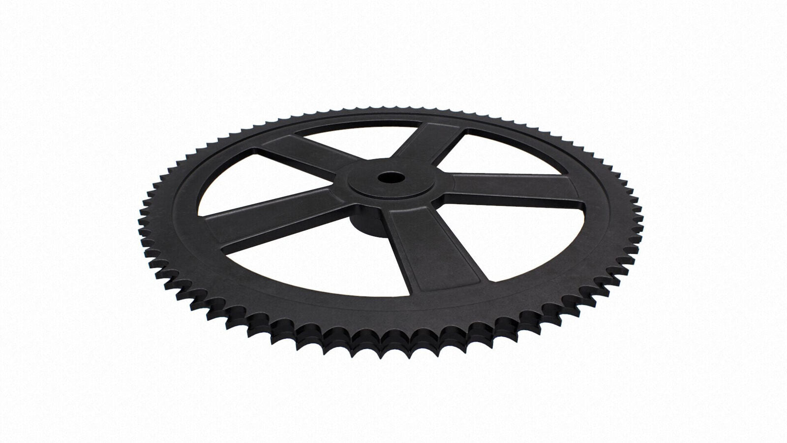 10B-2-114 Tooth BS Cast Iron 5/8" Pitch Duplex Pilot Bore Sprocket
