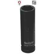 1/2'' Square Drive 6 Point Thin Wall Deep Impact Socket - AIMS Industrial Supplies
