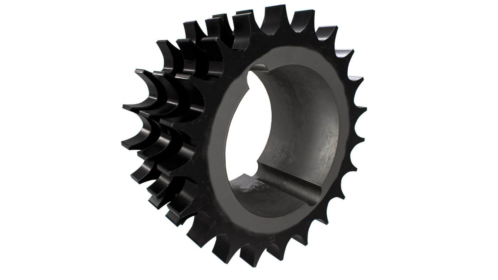 12B-3-23 Tooth BS Taper Lock Sprocket 3/4" Pitch Triplex (2517)
