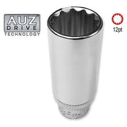 1/4" Square Drive 12 Point Deep Socket Metric1