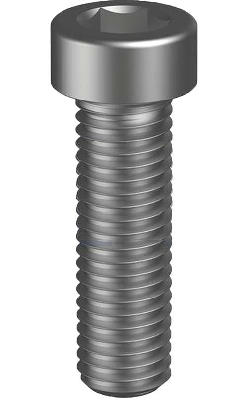 1/4 x 2" UNF Socket Head Cap Screw, Plain - Box of 100