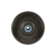 150mm Cast Iron Wheel - 20mm Roller Bearing Silver W1 - AIMS Industrial Supplies