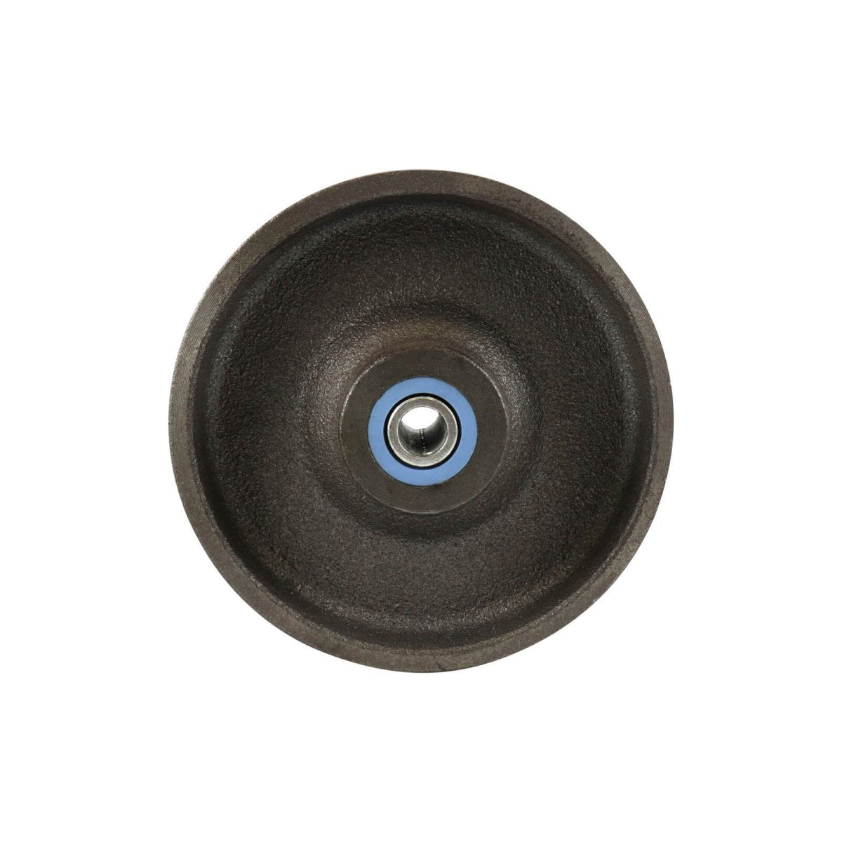 150mm Cast Iron Wheel - 20mm Roller Bearing Silver W1 - AIMS Industrial Supplies