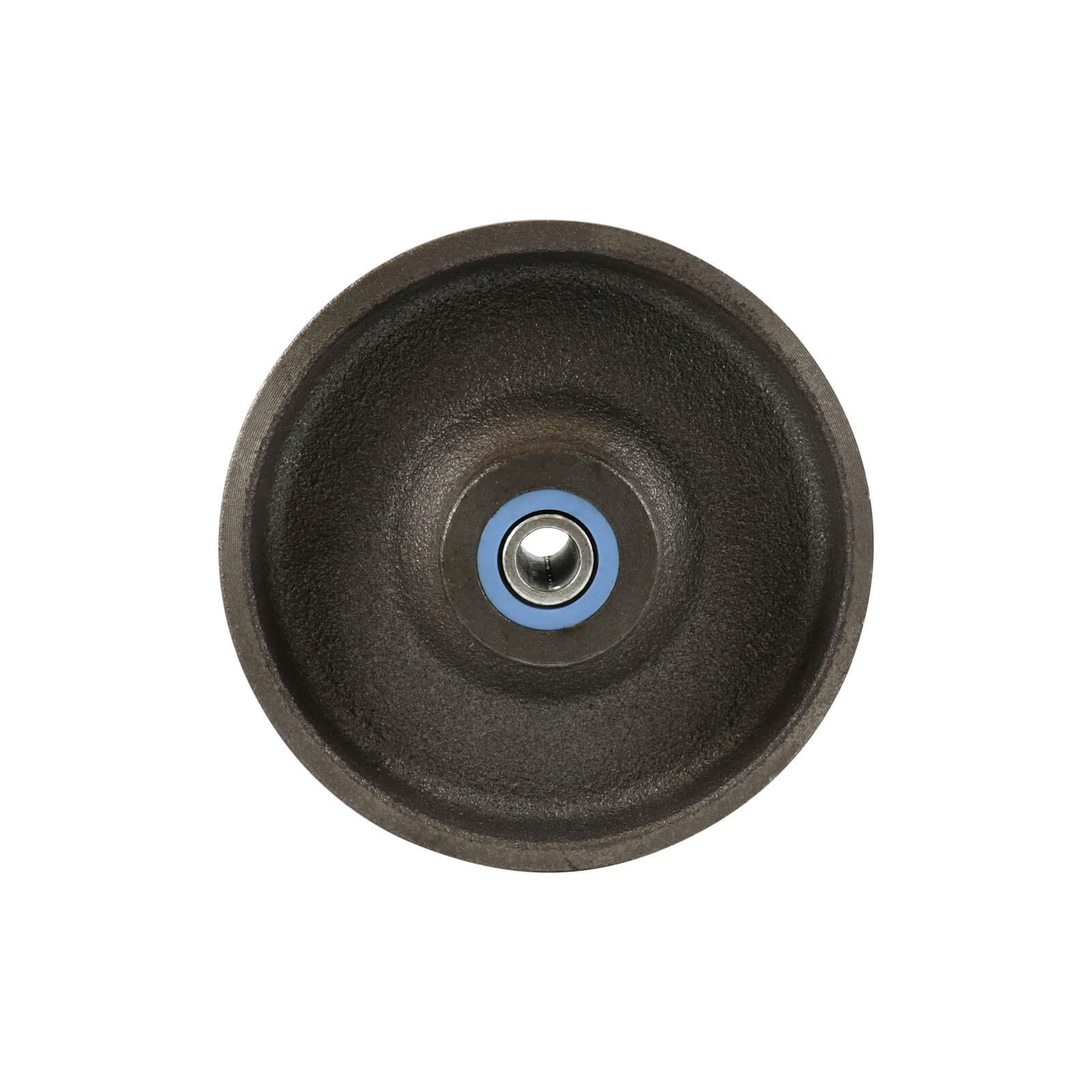 150mm Cast Iron Wheel - 20mm Roller Bearing Silver W11