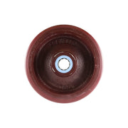150mm Urethane Wheel - 20mm Roller Bearing Cast Iron Centre Red W1 - AIMS Industrial Supplies