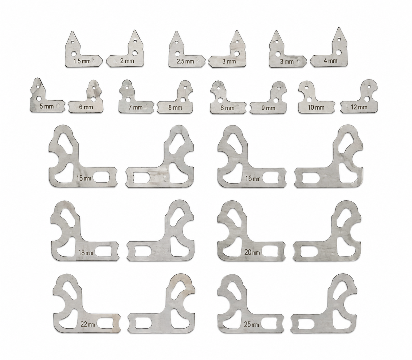 Mitutoyo Radius Gauge Metric Set (Series 186)