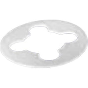 20 x 0.5mm Metric Holding Washer Natural Nylon - Pack of 1001