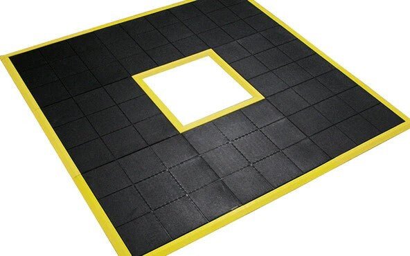 24/Seven Interlocking Rubber Mat Solid - AIMS Industrial Supplies