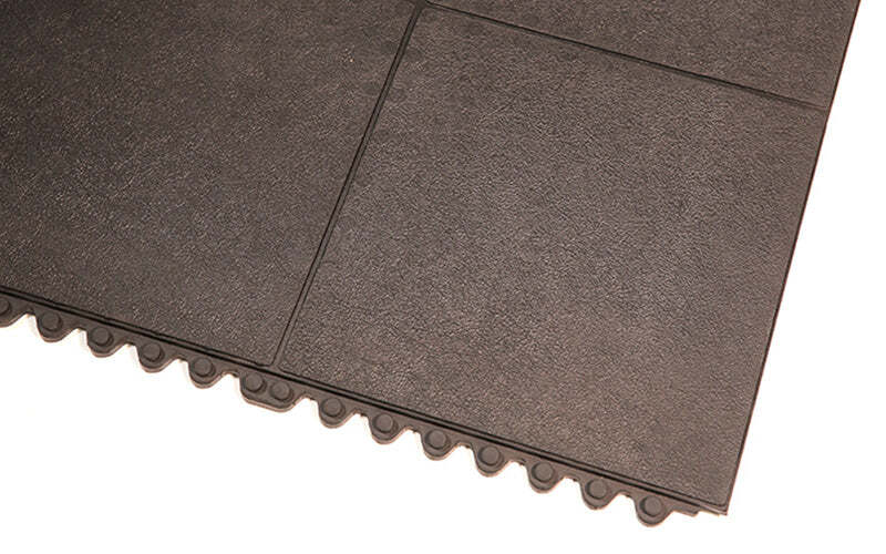 24/Seven Interlocking Rubber Mat Solid - AIMS Industrial Supplies