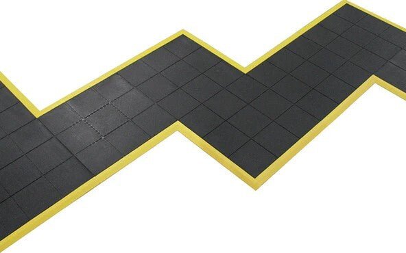 24/Seven Interlocking Rubber Mat Solid - AIMS Industrial Supplies