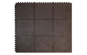 24/Seven Interlocking Rubber Mat Solid - AIMS Industrial Supplies