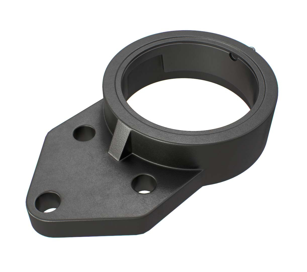 3-Bolt Offset Flange Cast Iron Bearing Housing - FB2003