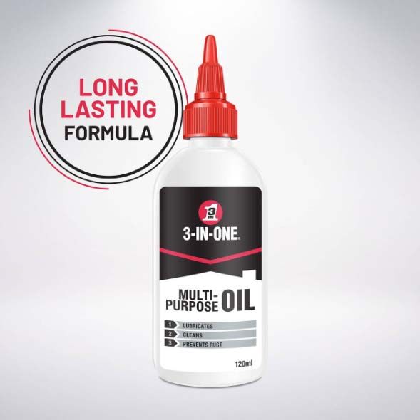 3 - IN - ONE Multi - Purpose Drip Oil 120ml (11197 / 11095) - AIMS Industrial Supplies