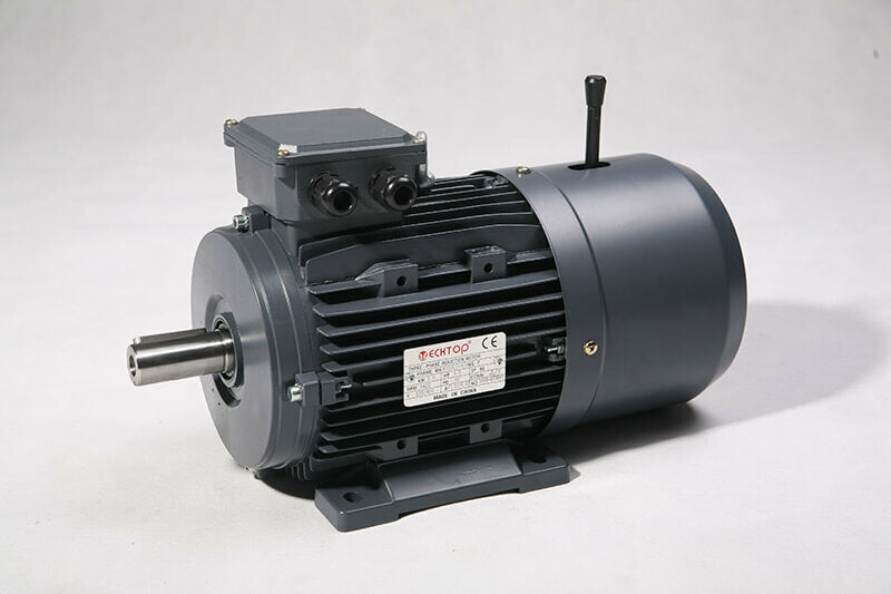 4 kW Motor (5 HP) 415 V Three Phase Aluminium Motor with Brake1