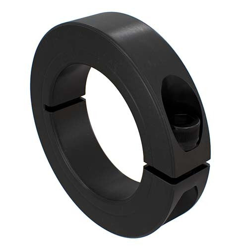 40mm Shaft Collar Steel Black Oxide Coated 1 Piece Split (Clamp Type)