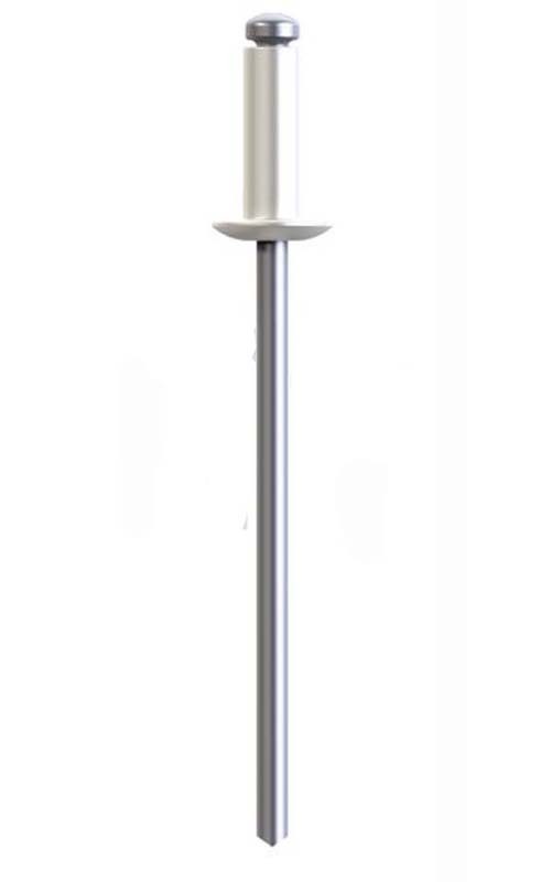5-4 5052 Aluminium & Steel Surfmist Truss (Dome) Head Rivet - Box of 1000