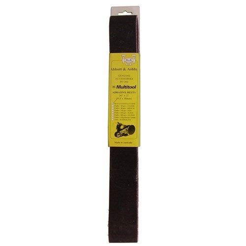 50 x 915mm - 120Grit Belt Aluminium Oxide - Pack of 10