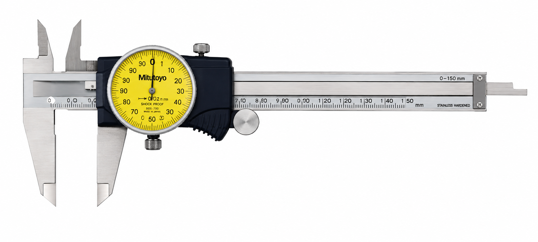 Mitutoyo Dial Caliper (Series 505) 0.02mm graduation