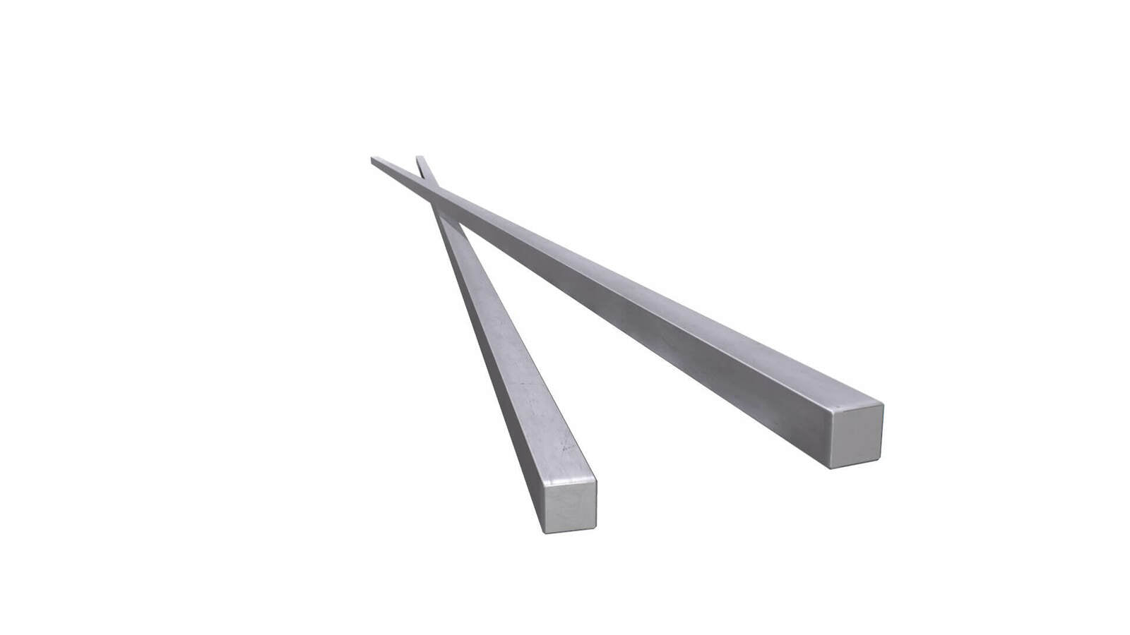 5/16" x 5/16" Square Stainless Steel (304) Key Steel - 12" Long