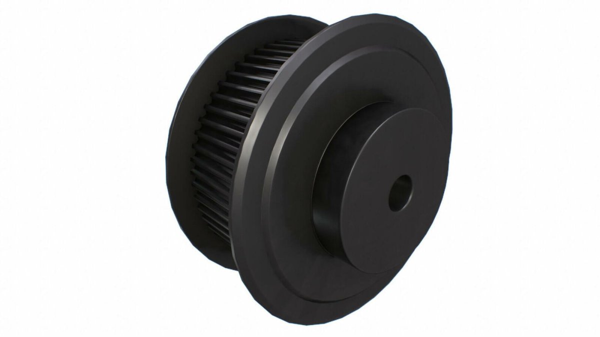 5M HTD Pilot Bore Timing Pulley - Steel - AIMS Industrial Supplies