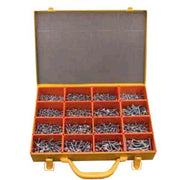 6-12G Pan Head Self Tapping Screw (9-50mm) Zinc Plated Assortment Kit - AIMS Industrial Supplies