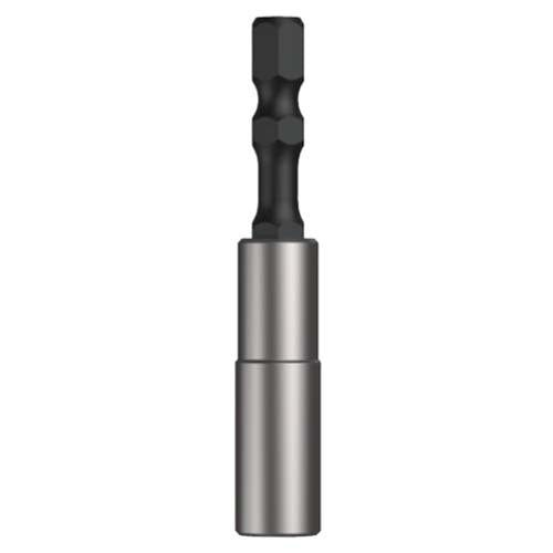 60mm Insert Bit Holder Impax Dr Bit 1/4" S2 Alloy Black Steel - Box of 10 - AIMS Industrial Supplies