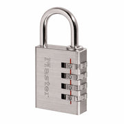 Master Lock 643DASTWDAU 40mm Metal Word Combination Padlock - Box of 4