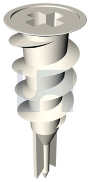 #8  Nylon Plasterboard Wall Plug - Box of 1001