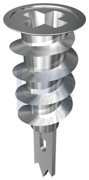 #8  Zinc Plasterboard Wall Plug - Box of 1001