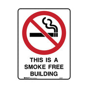 Brady Prohibition Sign - This Is A Smoke Free Building