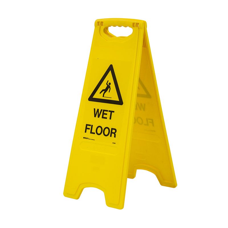 Brady Deluxe Floor Stand Wet Floor 841987 I AIMS Industrial