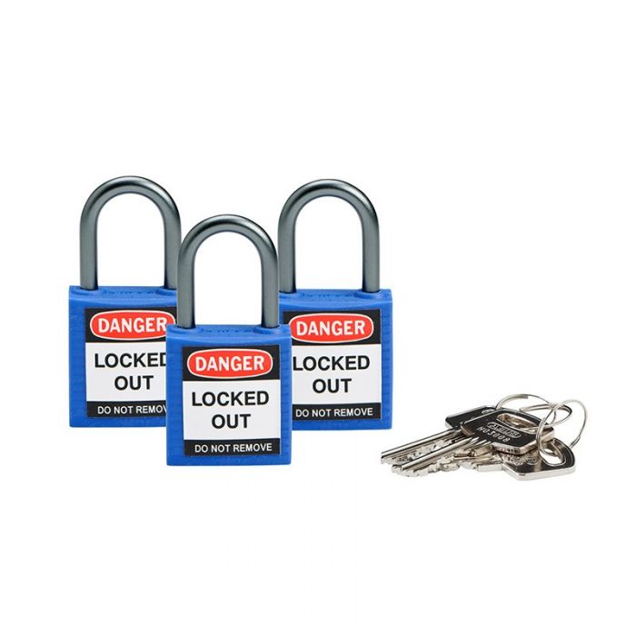 Brady Safety Plus Keyed Alike Padlock