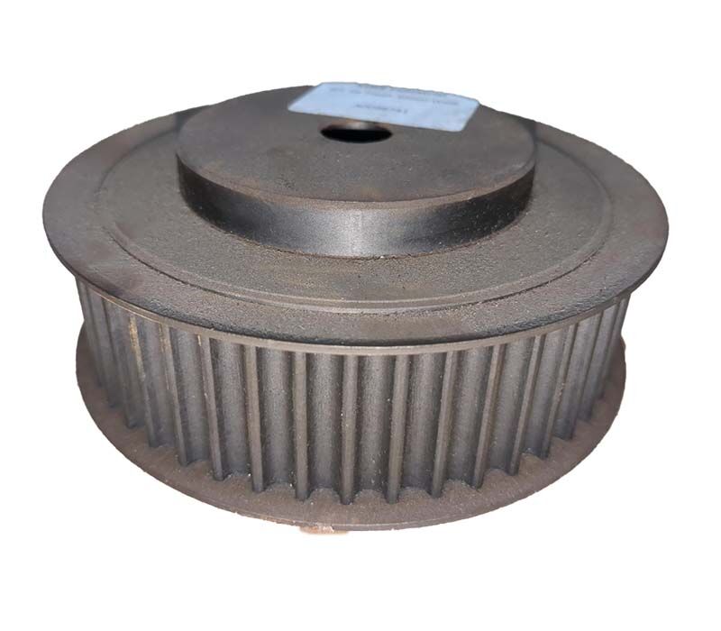 8M 48 Tooth Cast Iron Timing Pulley - 30mm Wide, 16mm Bore1