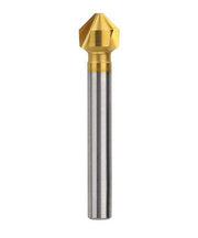 90° HSS Co5 TiN Coated Triple Flute Countersink Bit - AIMS Industrial Supplies